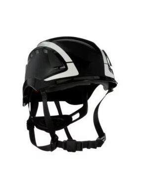 3M SecureFit Black and White Safety Helmet